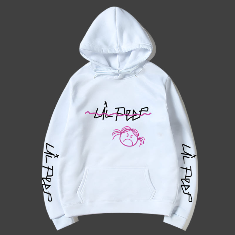 Lil Peep Hoodie Unisex Graphic Streetwear Pullover Tribute Apparel