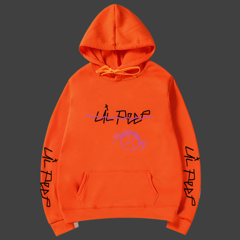 Lil Peep Hoodie Unisex Graphic Streetwear Pullover Tribute Apparel