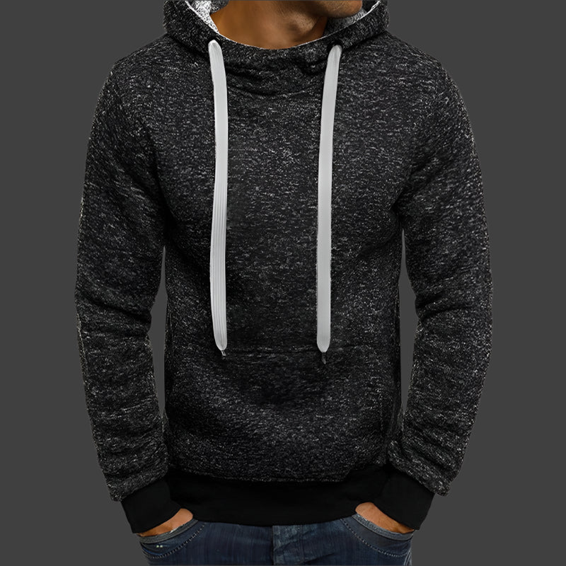 Solid Color Hoodie Unisex Minimalist Pullover Clean Casual Streetwear