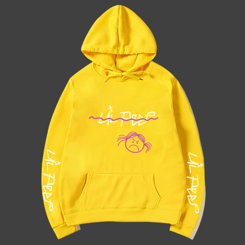 Lil Peep Hoodie Unisex Graphic Streetwear Pullover Tribute Apparel