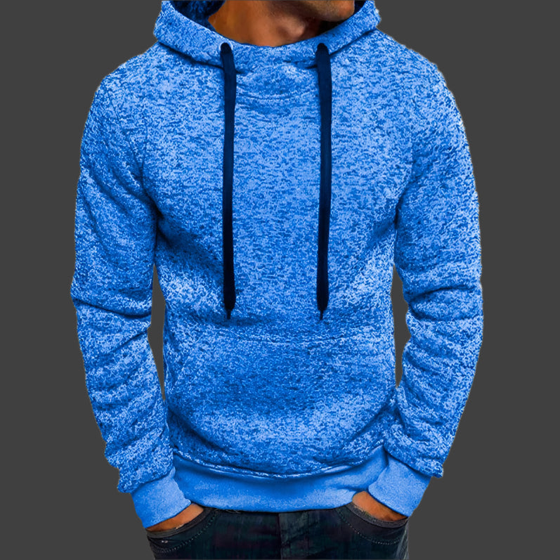 Solid Color Hoodie Unisex Minimalist Pullover Clean Casual Streetwear
