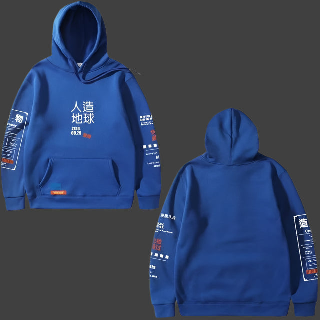 Japanese Hoodie Unisex 3D Print Milk Design Pullover for Casual Wear