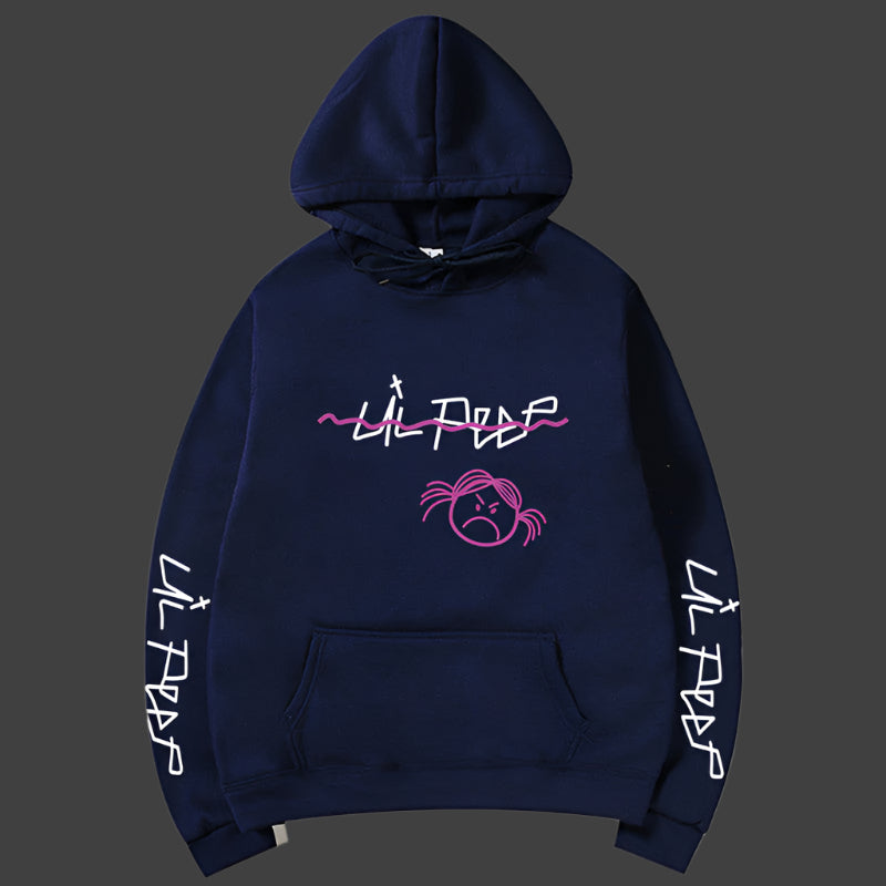 Lil Peep Hoodie Unisex Graphic Streetwear Pullover Tribute Apparel