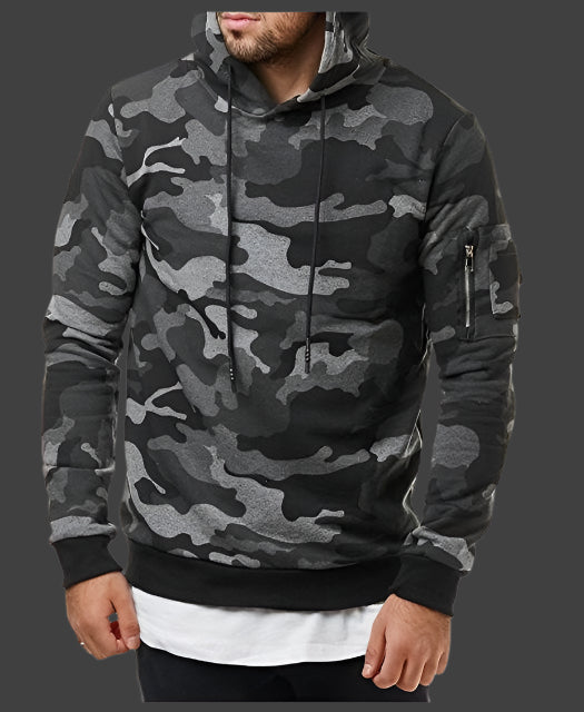 Camouflage Hoodies Stylish Men's Camouflage Hoodies Casual Unisex Fit