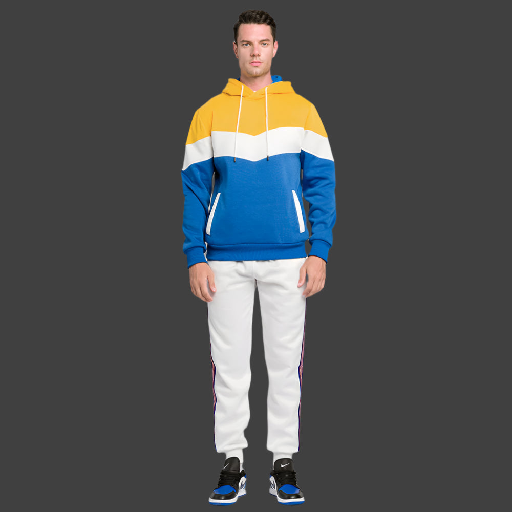 Fashion Hoodies Sweatshirt for Men Spring Autumn Casual Solid Color
