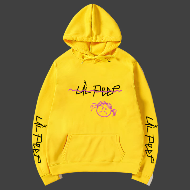 Lil Peep Hoodie Unisex Graphic Streetwear Pullover Tribute Apparel