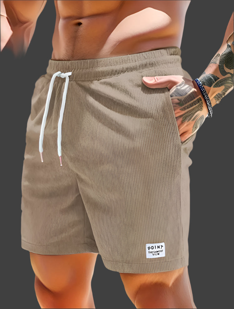 Lace-up Drawstring Shorts Summer Short Pants Men's Clothing
