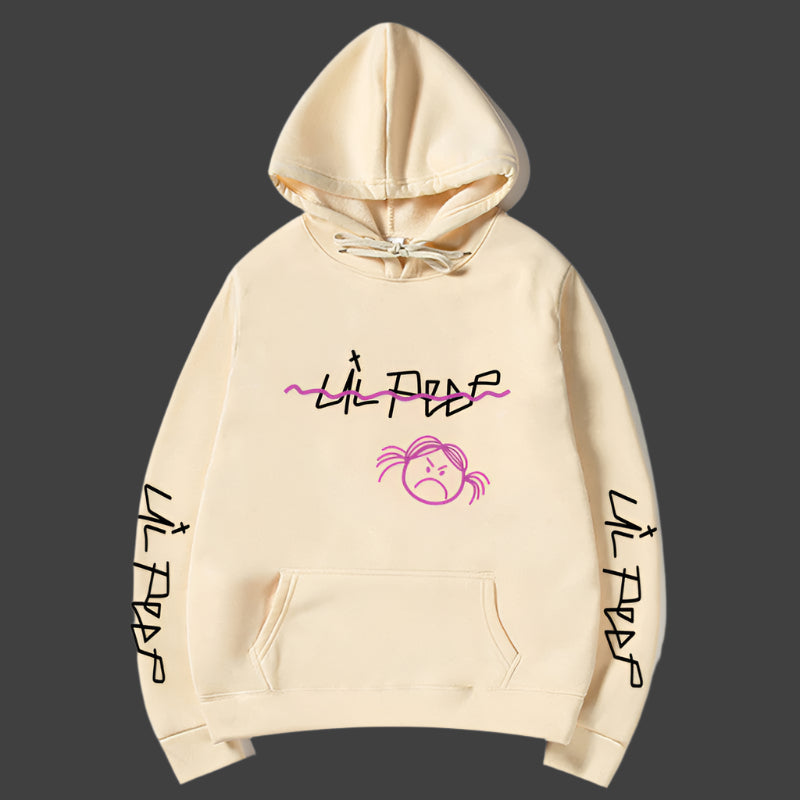 Lil Peep Hoodie Unisex Graphic Streetwear Pullover Tribute Apparel