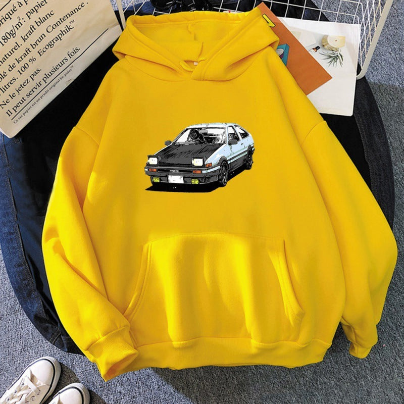 Car Hoodie Unisex Fashion Sweatshirt for Car Enthusiasts