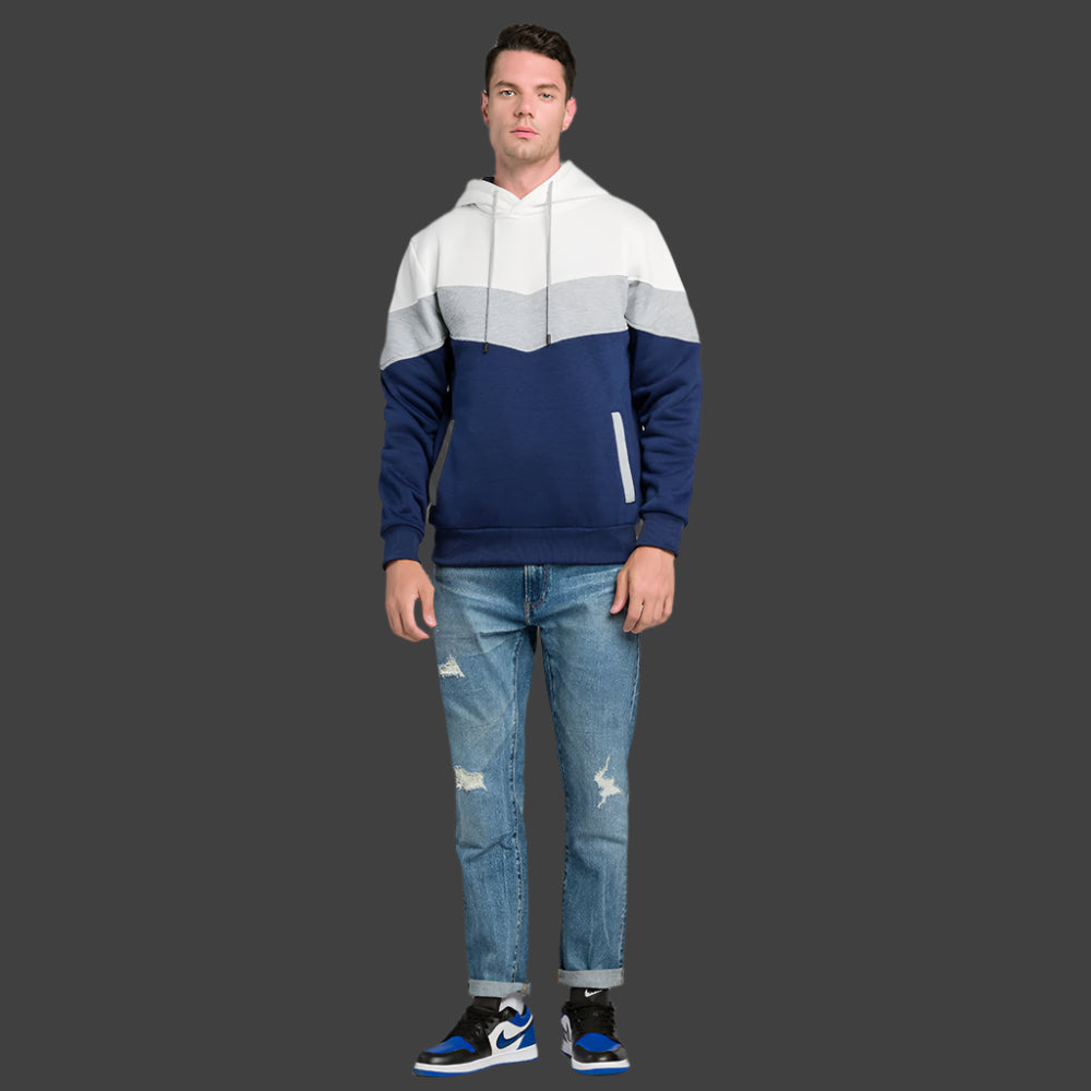 Fashion Hoodies Sweatshirt for Men Spring Autumn Casual Solid Color