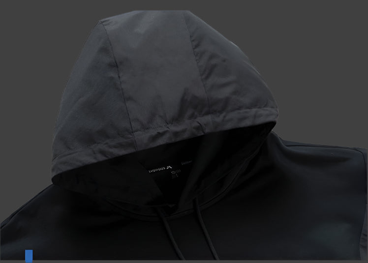 Hooded Hoodies Unisex Loose Fit Sweatshirt for Spring and Autumn