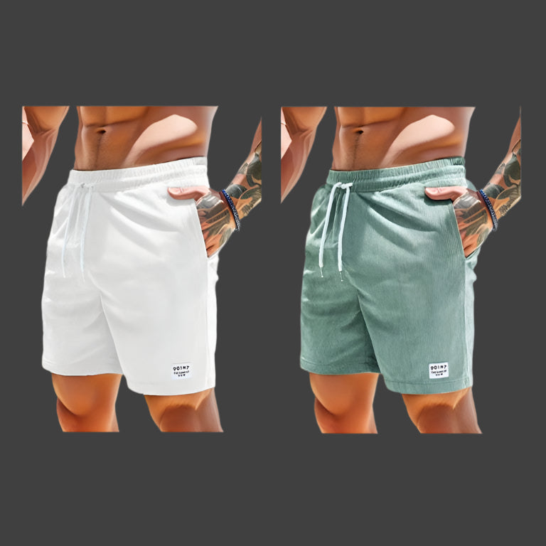 Lace-up Drawstring Shorts Summer Short Pants Men's Clothing