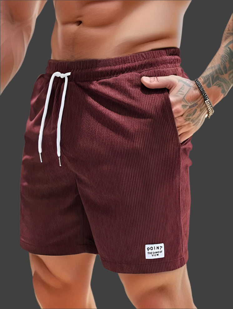 Lace-up Drawstring Shorts Summer Short Pants Men's Clothing