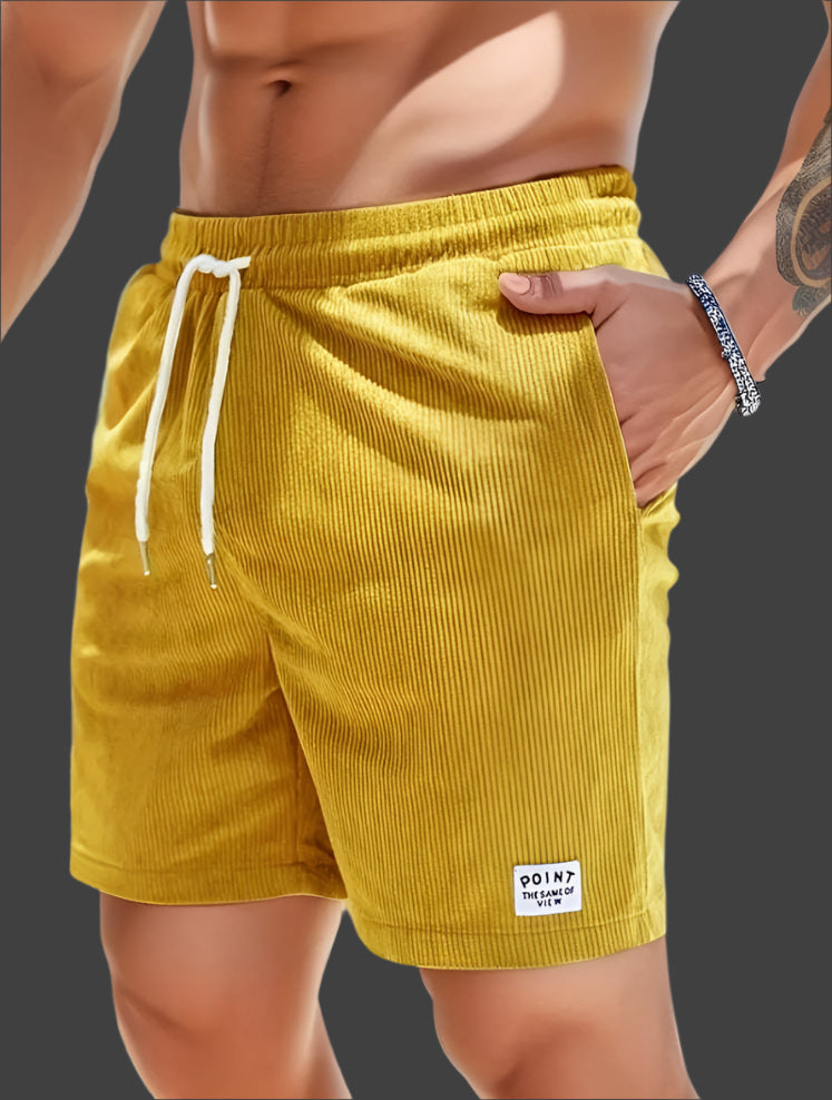 Lace-up Drawstring Shorts Summer Short Pants Men's Clothing