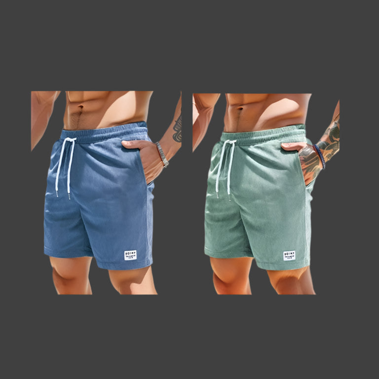 Lace-up Drawstring Shorts Summer Short Pants Men's Clothing