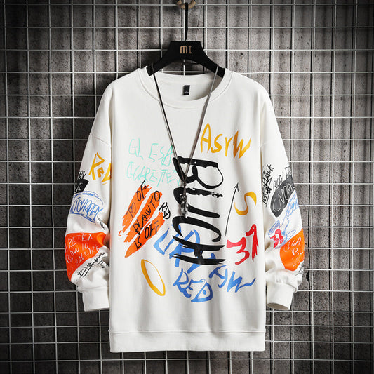 Graphic Hoodie Unisex Crewneck Sweatshirt for Streetwear Style