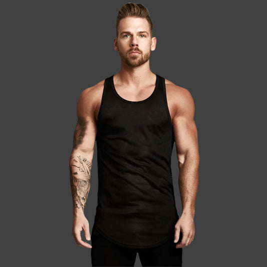 Men's Sports Tank Top – Breathable Gym Vest for Training & Fitness