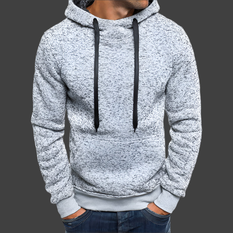 Solid Color Hoodie Unisex Minimalist Pullover Clean Casual Streetwear