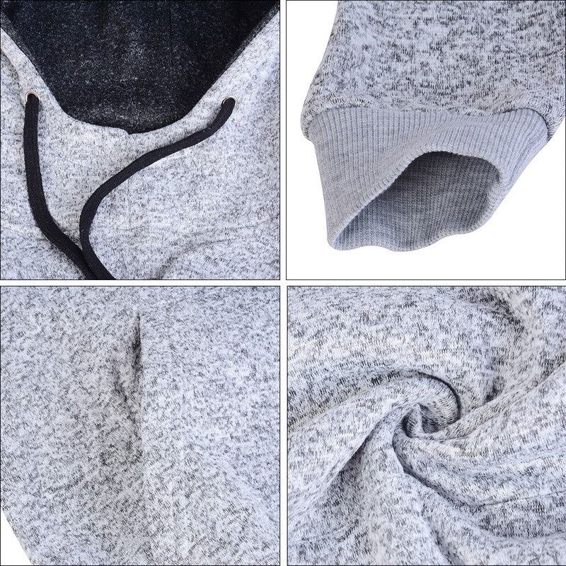 Solid Color Hoodie Unisex Minimalist Pullover Clean Casual Streetwear