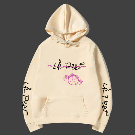 Lil Peep Hoodie Unisex Graphic Streetwear Pullover Tribute Apparel
