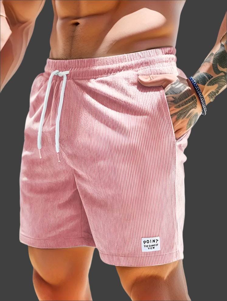 Lace-up Drawstring Shorts Summer Short Pants Men's Clothing