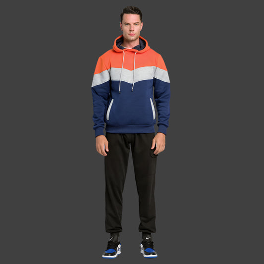 Fashion Hoodies Sweatshirt for Men Spring Autumn Casual Solid Color