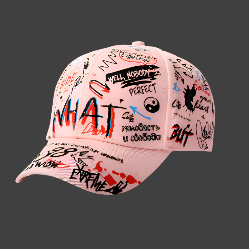 Graffiti Baseball Cap – Hip Hop Snapback Hat for Summer and Sports